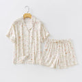 Bộ Pyjama Mặc Nhà Soft Beige Floral