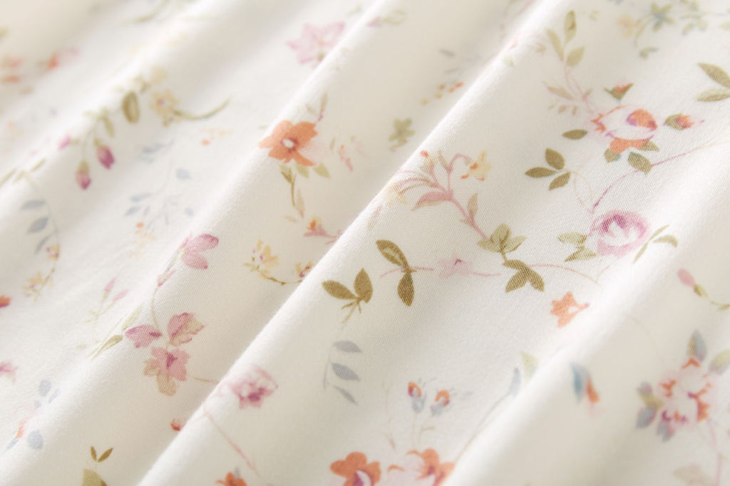 Bộ Pyjama Mặc Nhà Soft Beige Floral