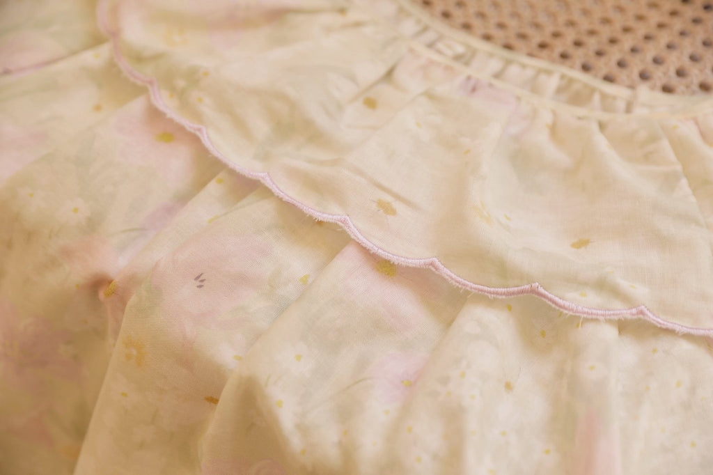 Váy Cotton Mặc Nhà Fairy Ruffle Nightie