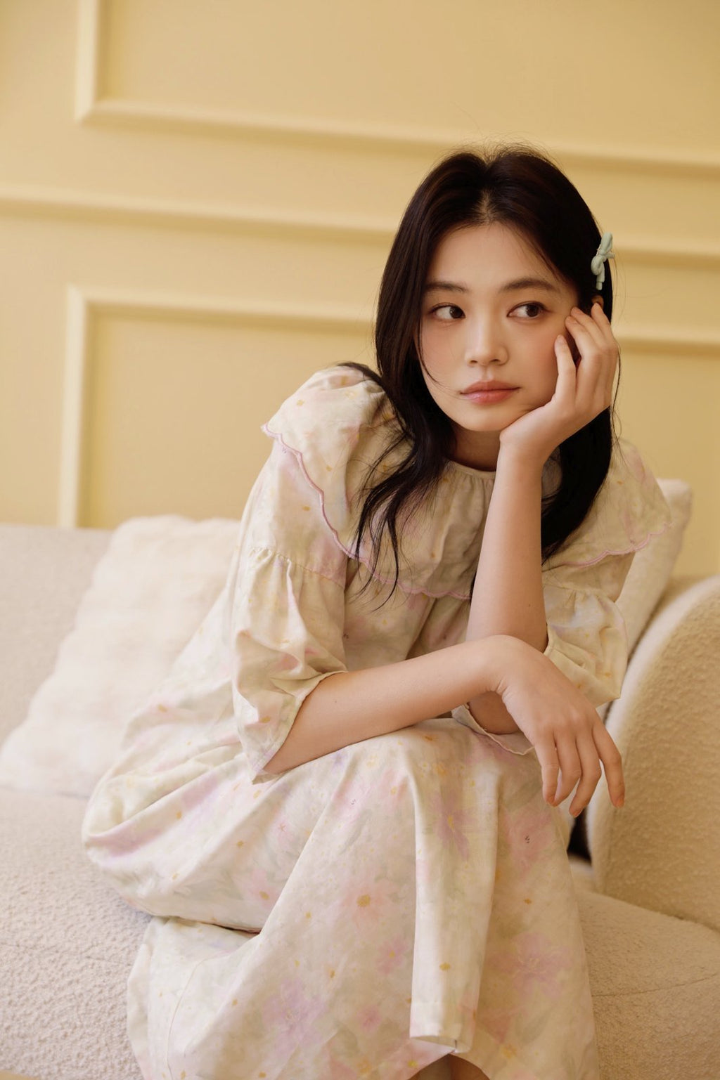 Váy Cotton Mặc Nhà Fairy Ruffle Nightie