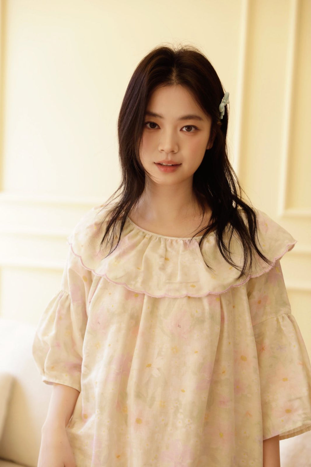 Váy Cotton Mặc Nhà Fairy Ruffle Nightie