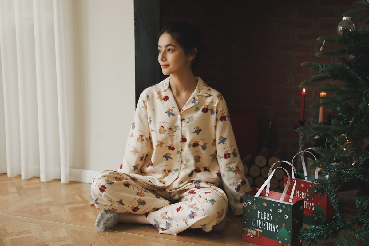 Bộ Thu Đông Christmasy Rabbit
