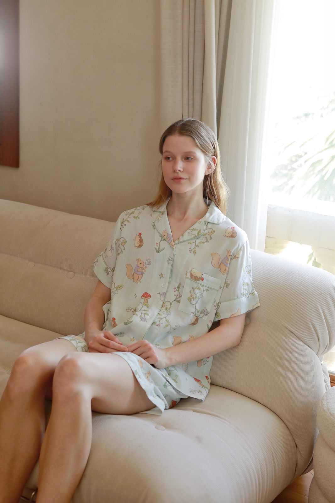 Bộ Pyjama Cổ Tích Enchanted Mint