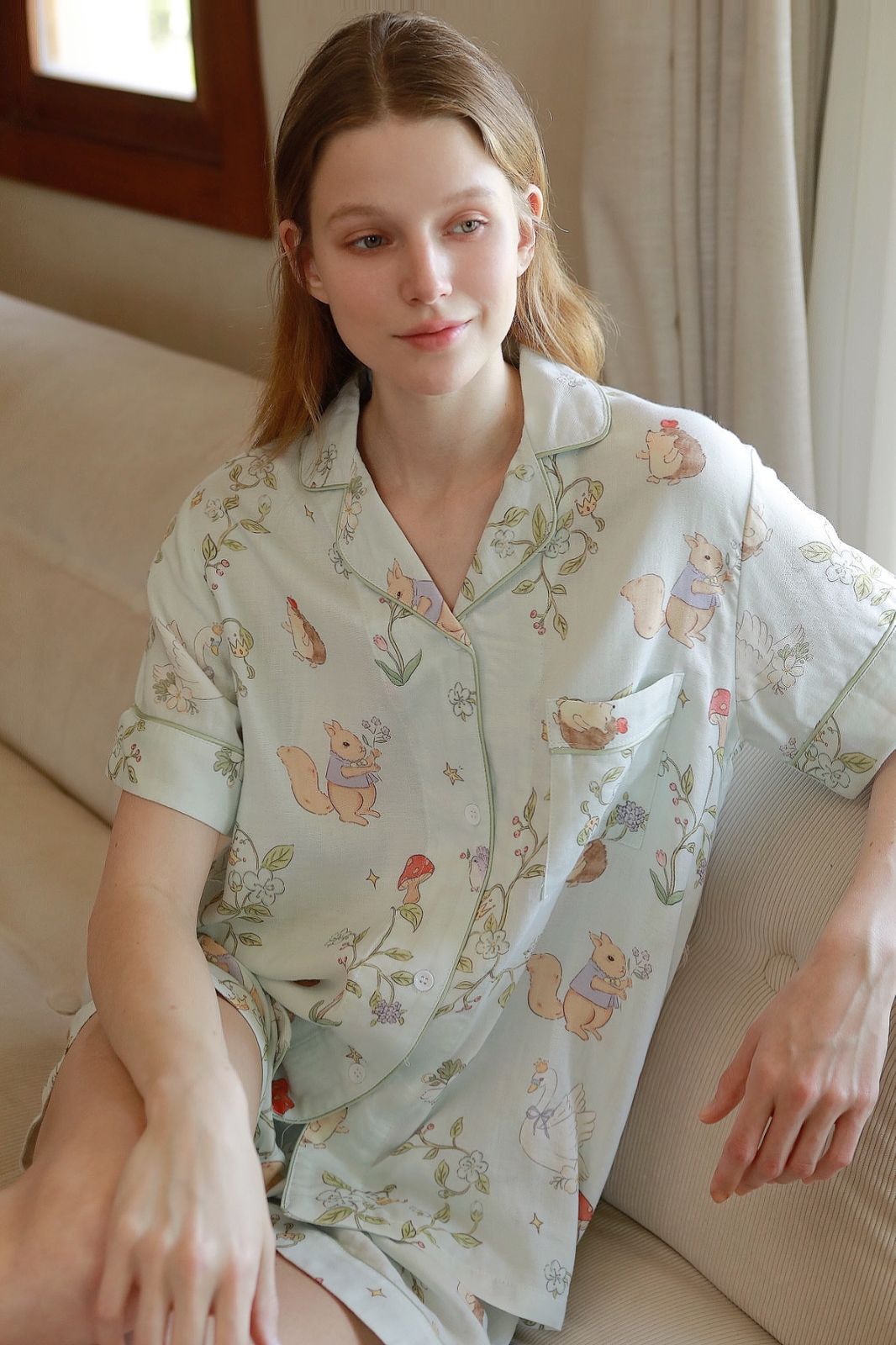 Bộ Pyjama Cổ Tích Enchanted Mint