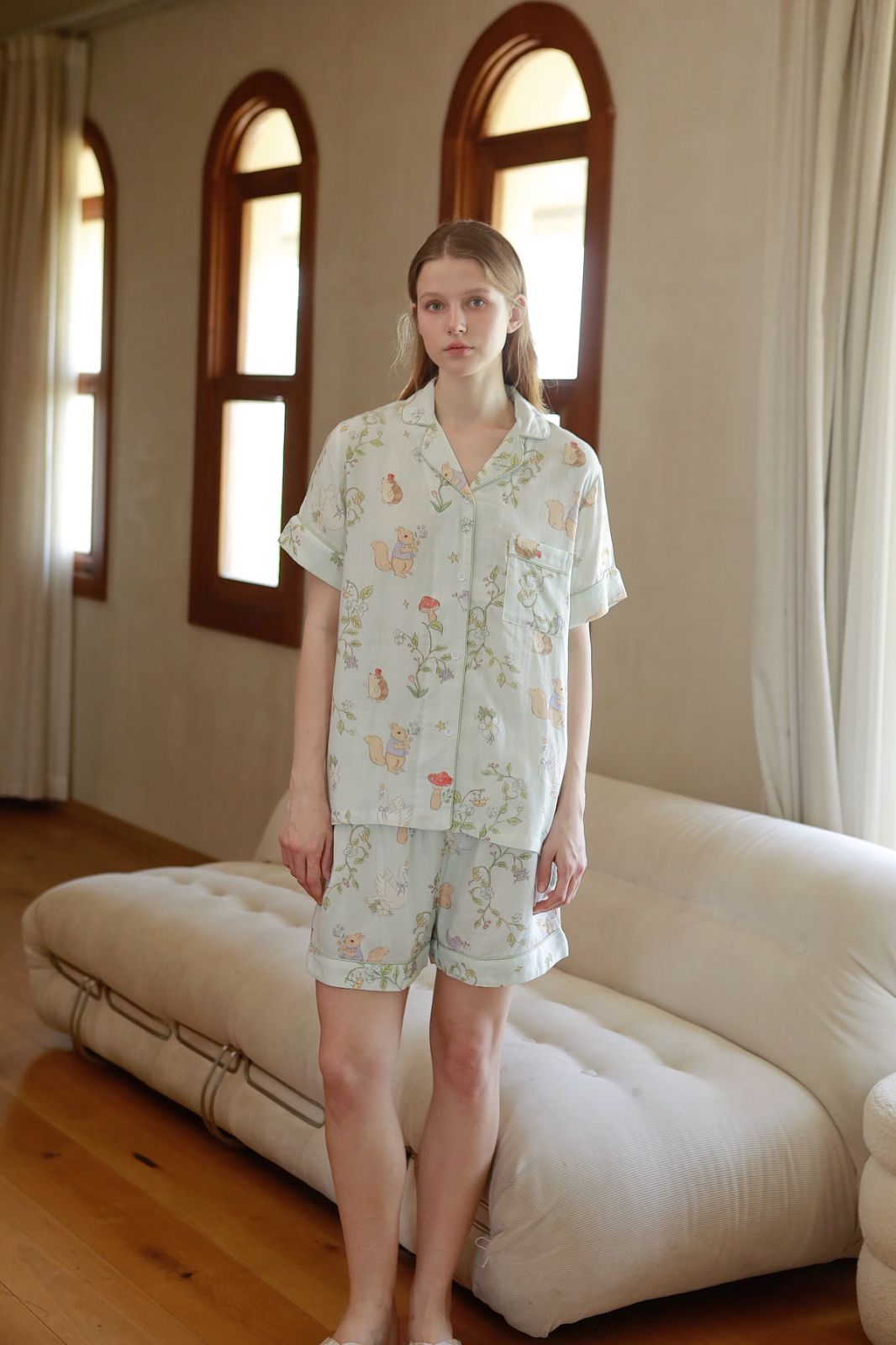 Bộ Pyjama Cổ Tích Enchanted Mint