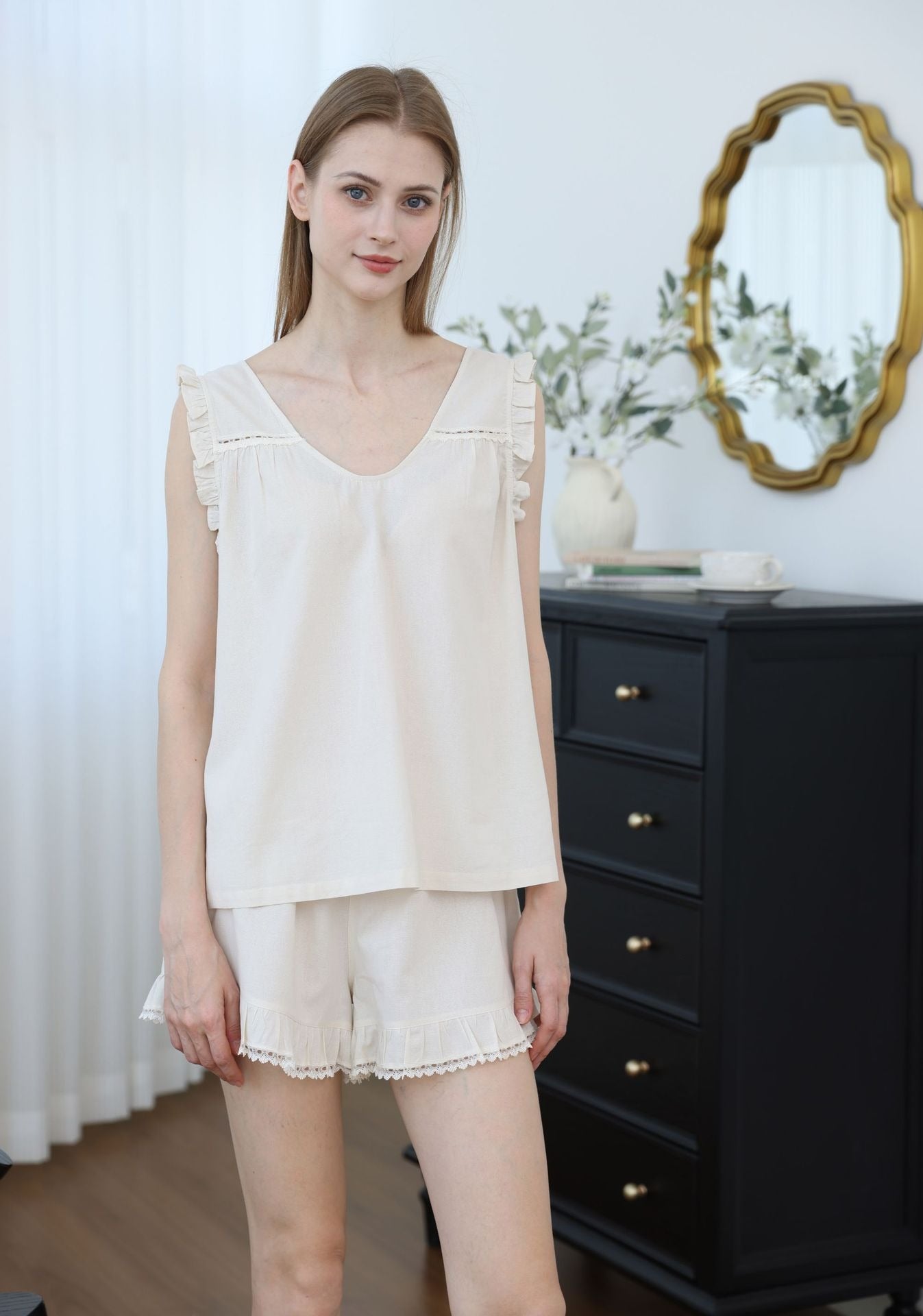 Bộ Mặc Nhà Cotton Jacqueline