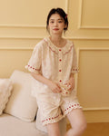 Bộ Cotton Mặc Nhà Bunny Heart