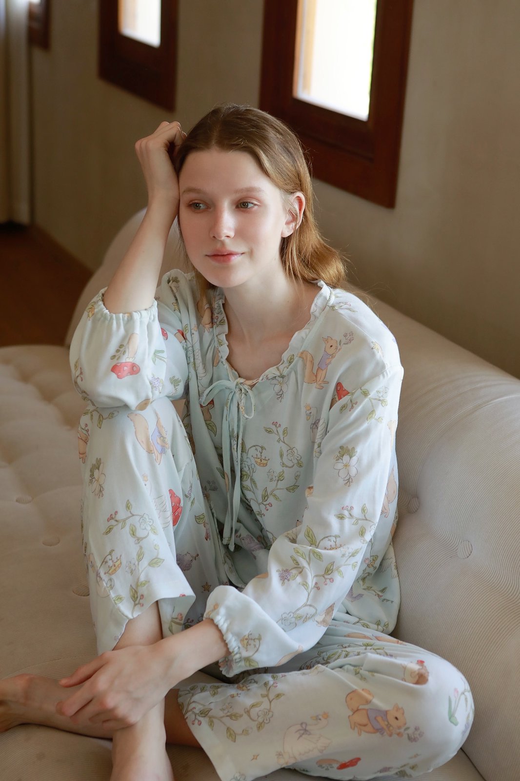 Bộ Pyjama Cổ Tích Enchanted Mint
