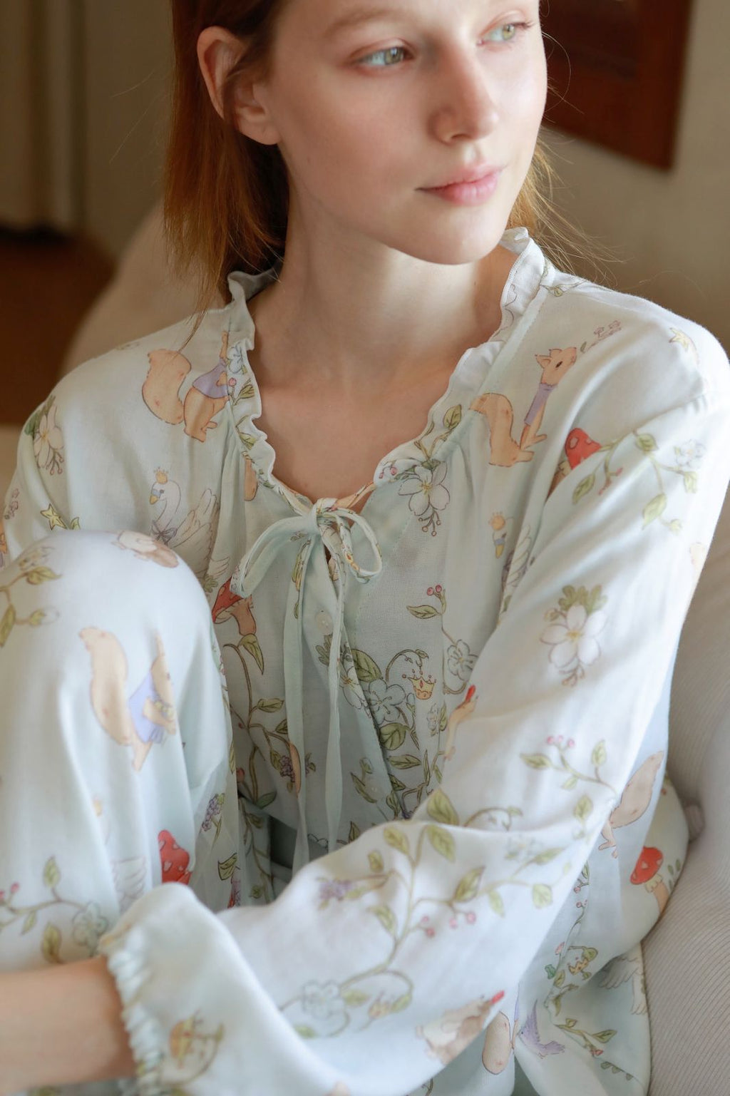 Bộ Pyjama Cổ Tích Enchanted Mint