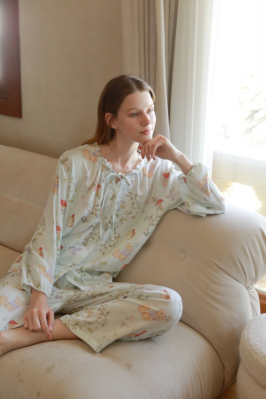 Bộ Pyjama Cổ Tích Enchanted Mint