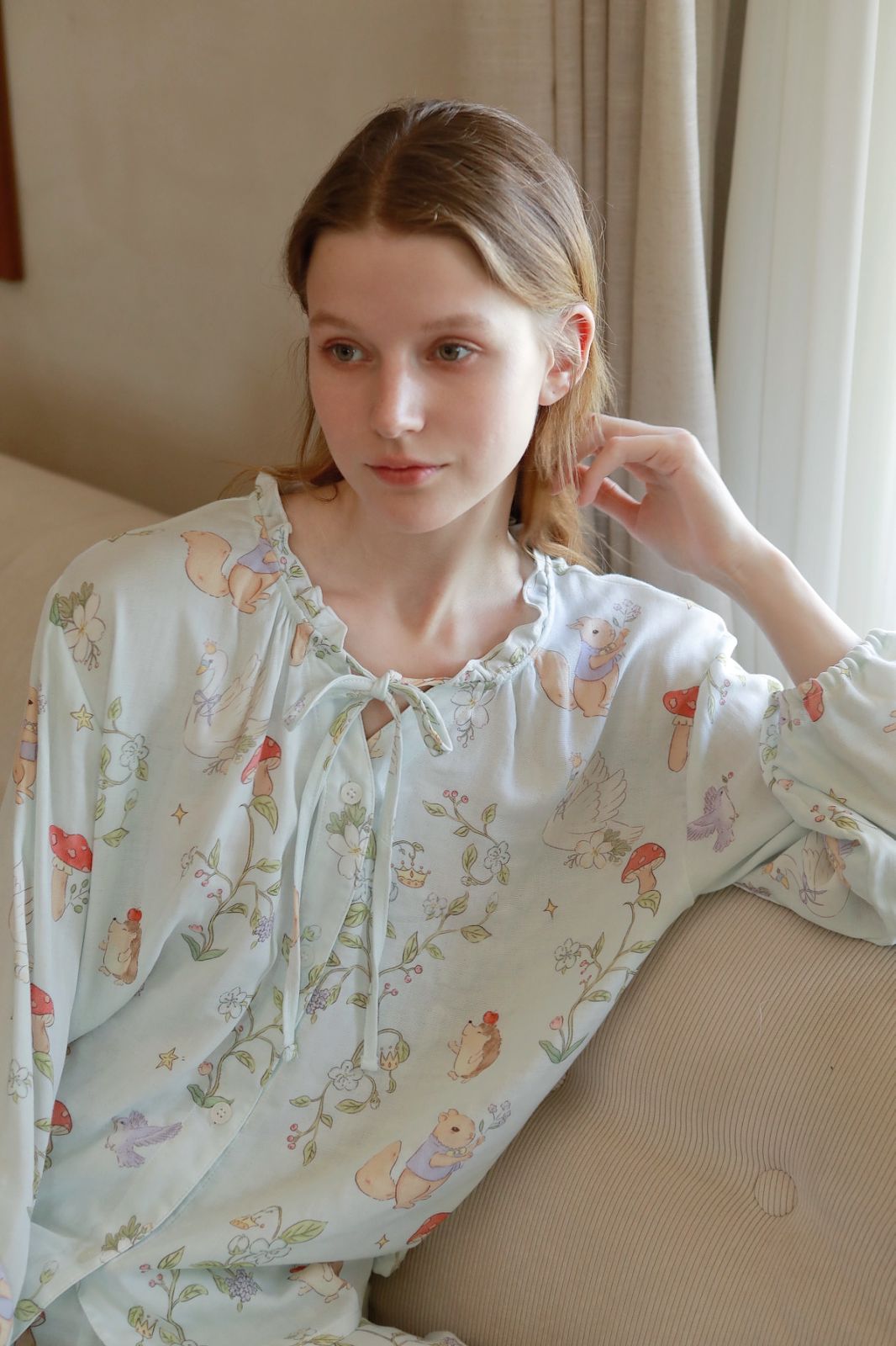 Bộ Pyjama Cổ Tích Enchanted Mint