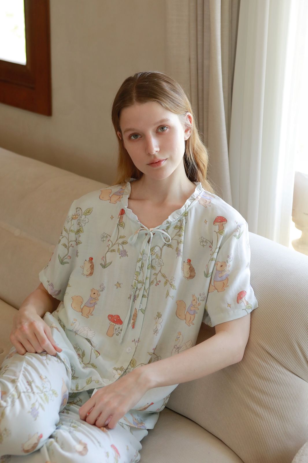Bộ Pyjama Cổ Tích Enchanted Mint