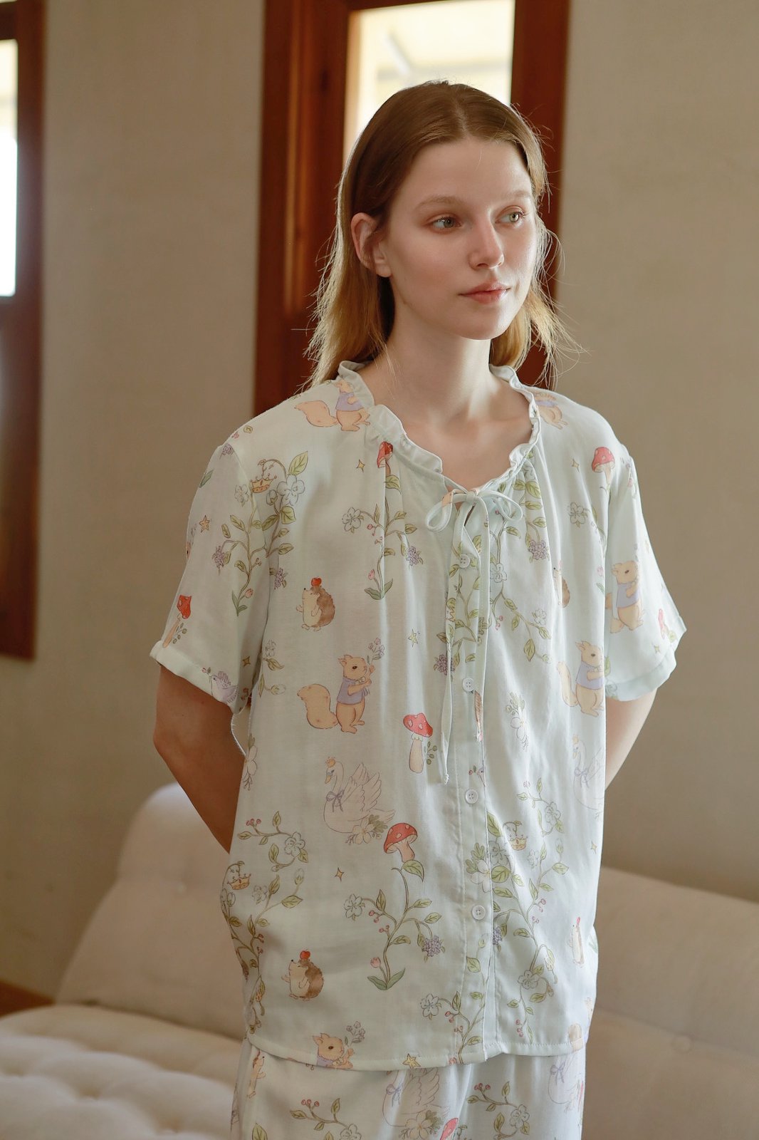 Bộ Pyjama Cổ Tích Enchanted Mint