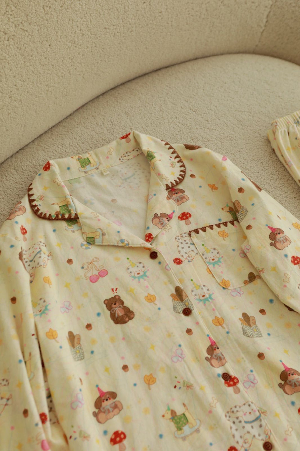 Bộ Thu Đông Confetti Teddy PJ