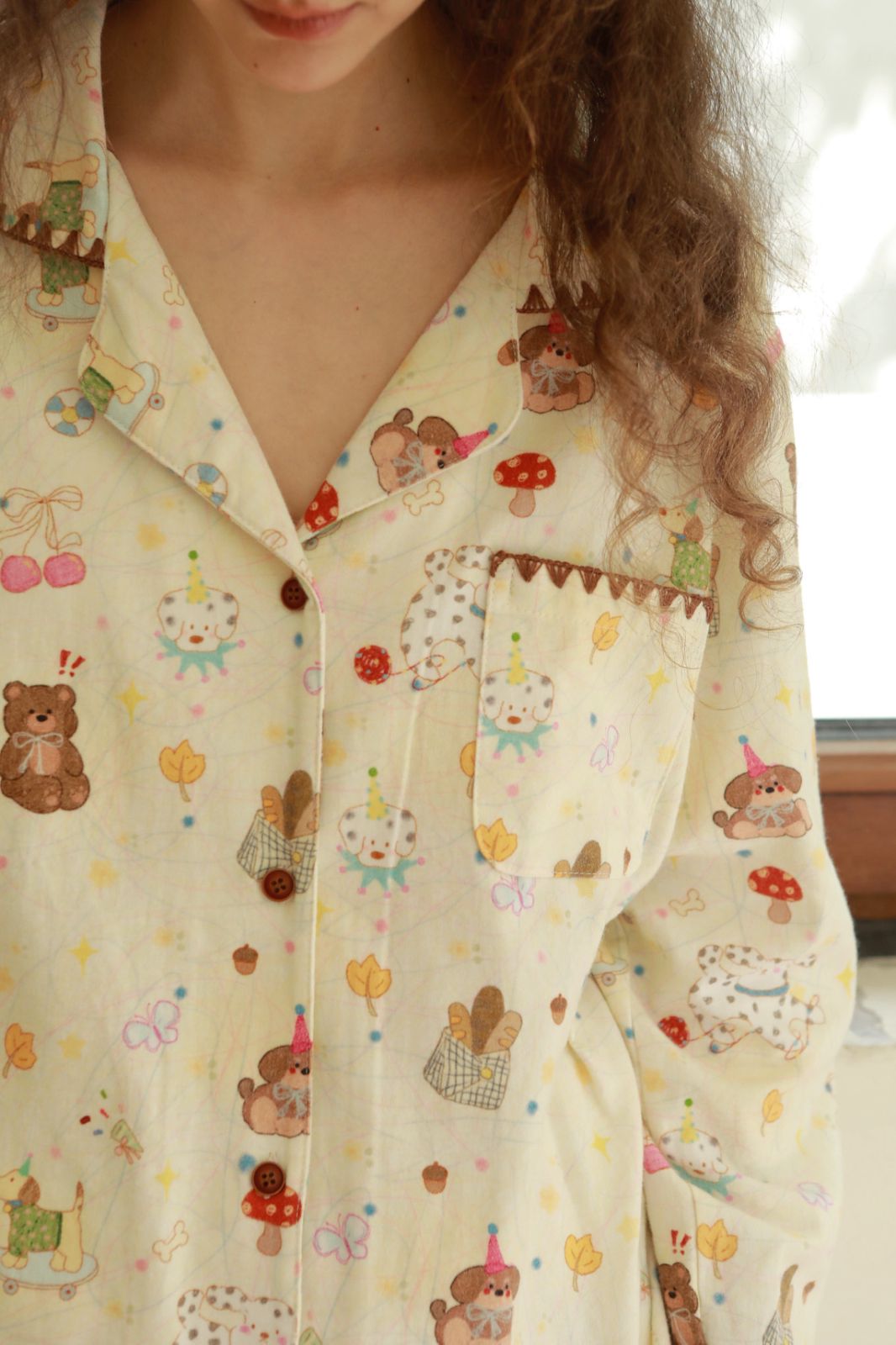 Bộ Thu Đông Confetti Teddy PJ