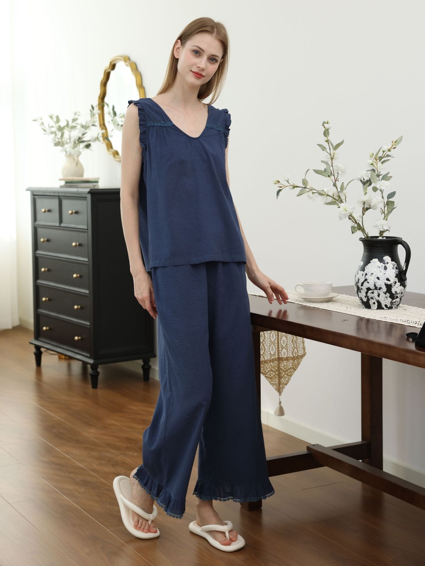 Bộ Mặc Nhà Cotton Jacqueline