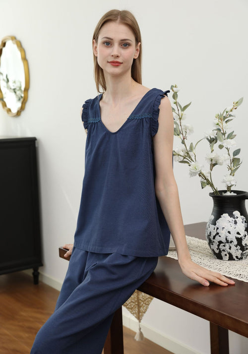Bộ Mặc Nhà Cotton Jacqueline