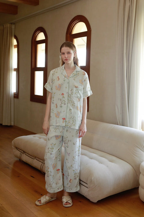 Bộ Pyjama Cổ Tích Enchanted Mint