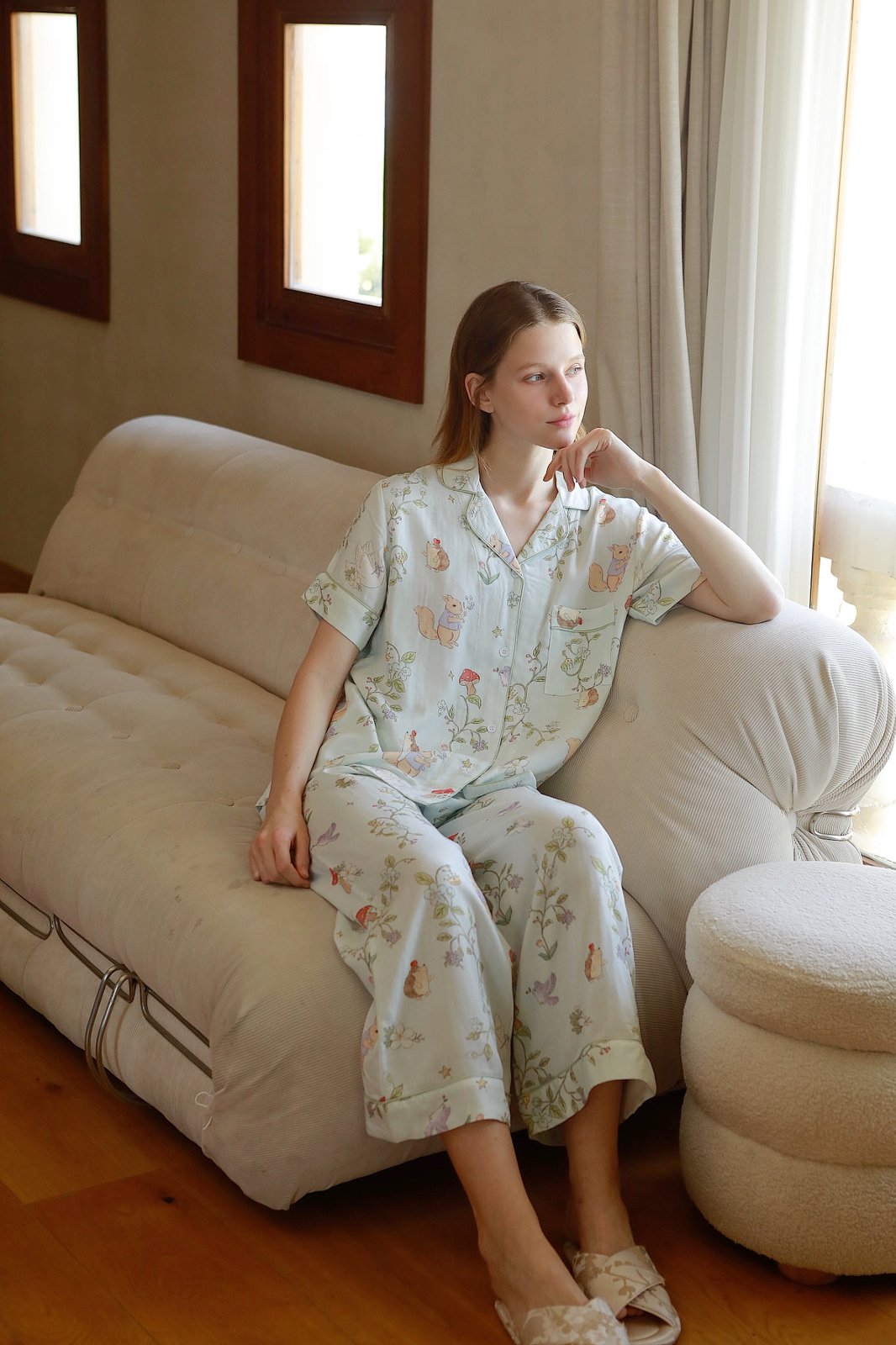 Bộ Pyjama Cổ Tích Enchanted Mint