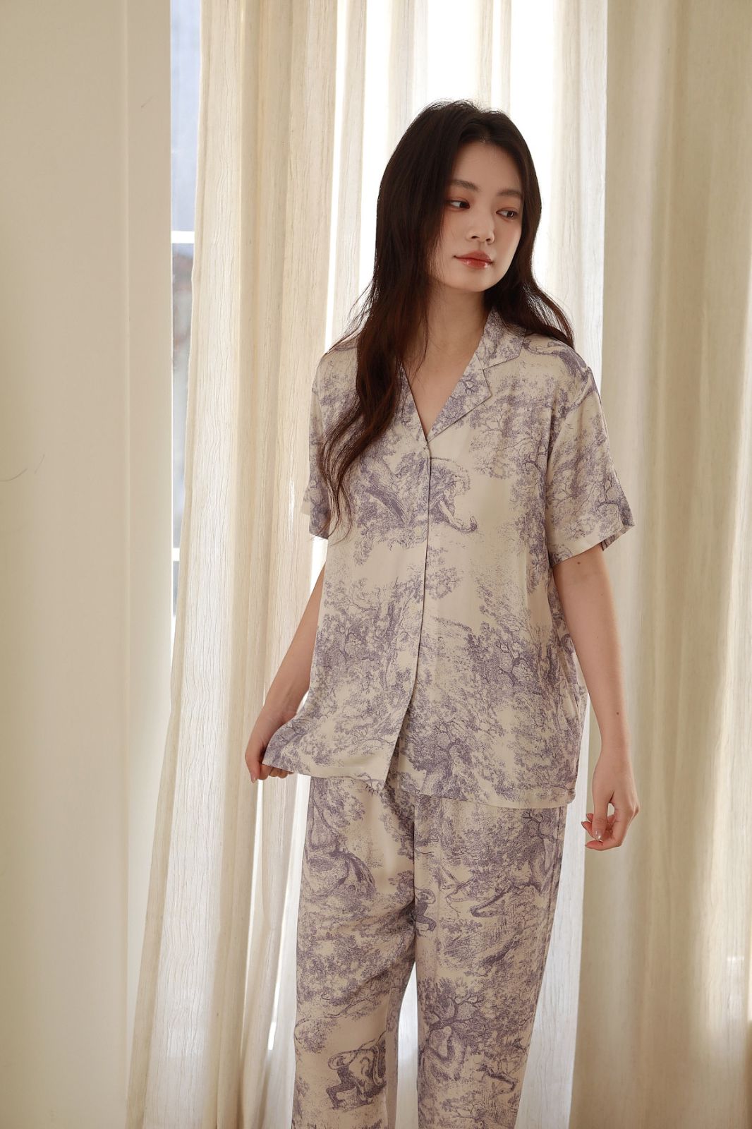 Bộ Pyjama Mặc Nhà Classic Toile Set