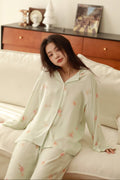 Bộ Pyjama Mặc Nhà Mint Floral Set