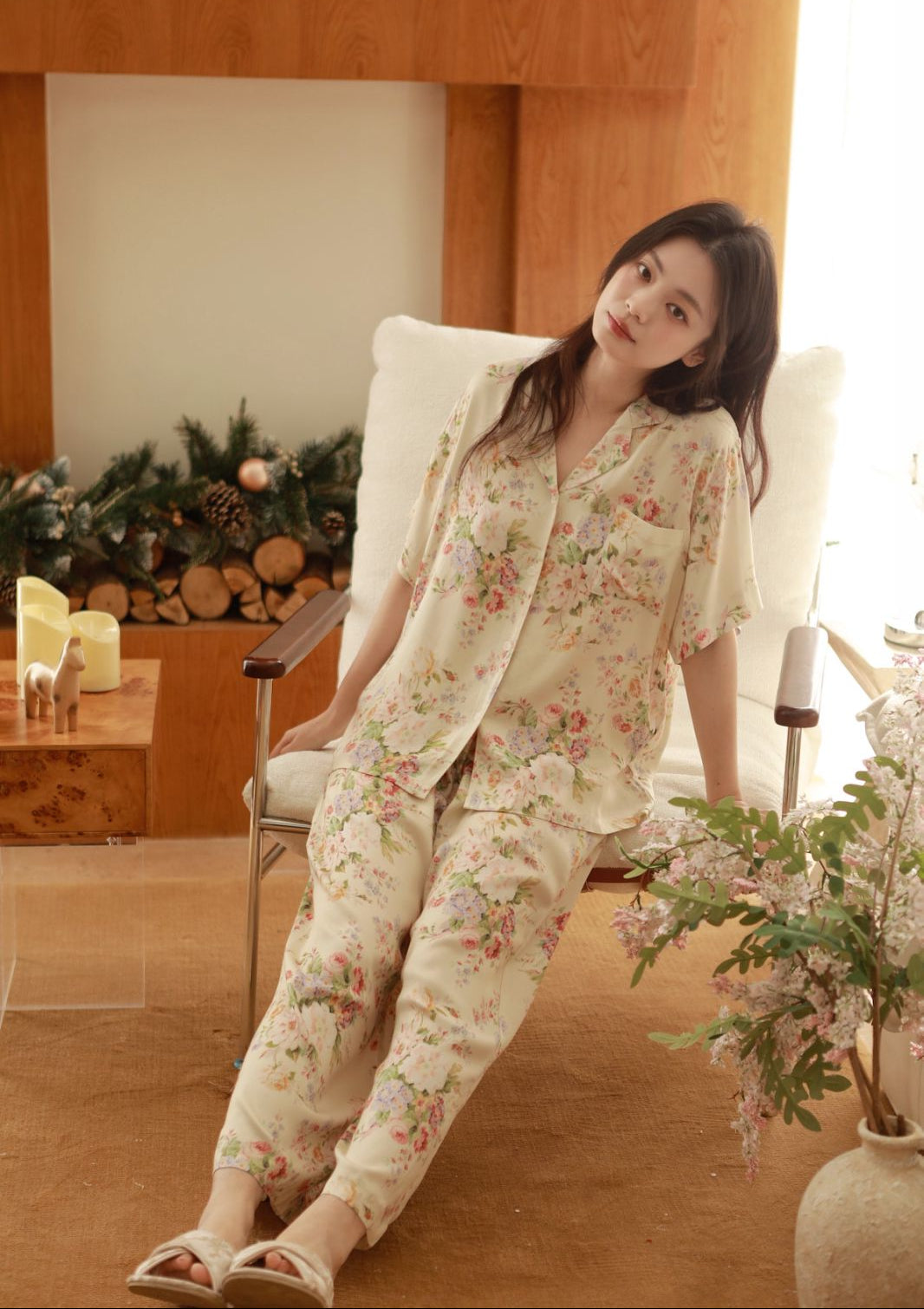 Bộ Pyjama Mặc Nhà Garden Bloom