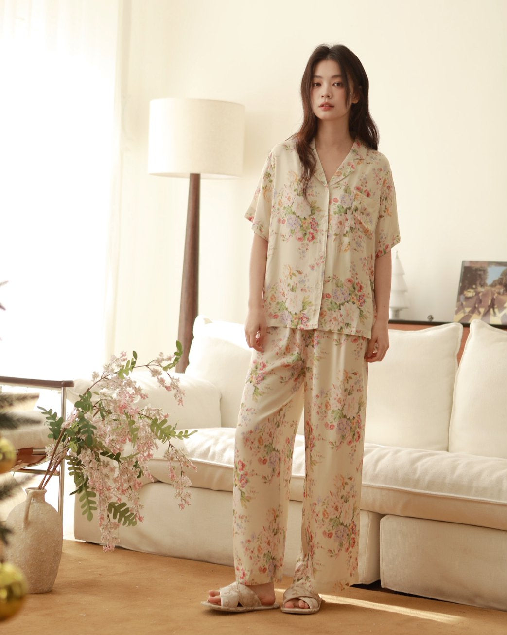 Bộ Pyjama Mặc Nhà Garden Bloom