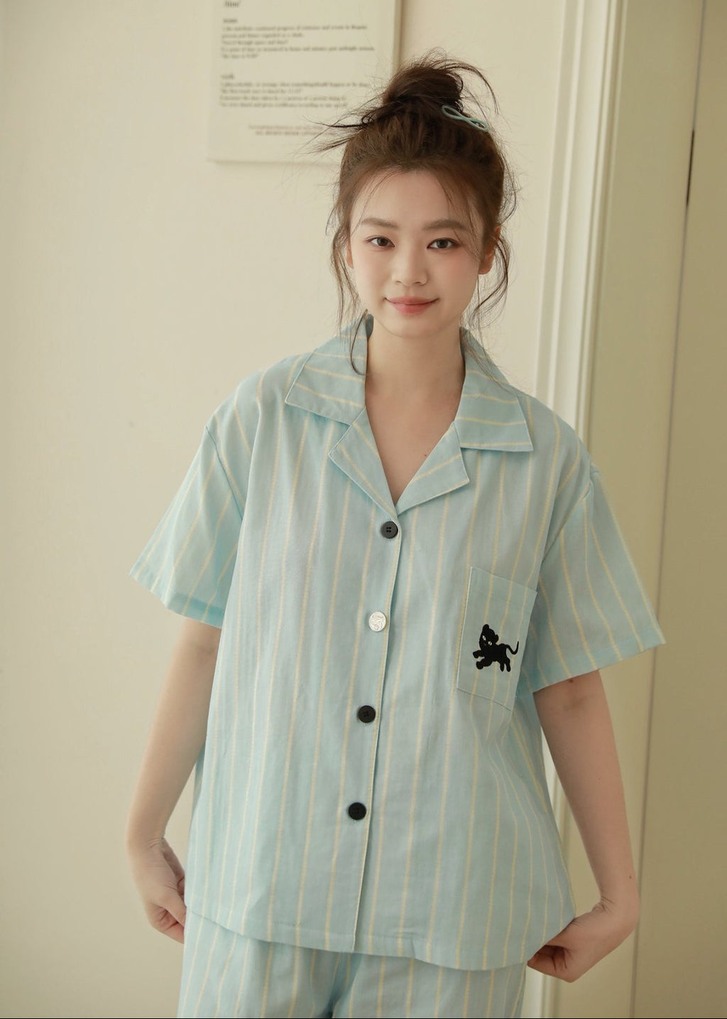 Bộ Pyjama Mặc Nhà Sunday Stripe
