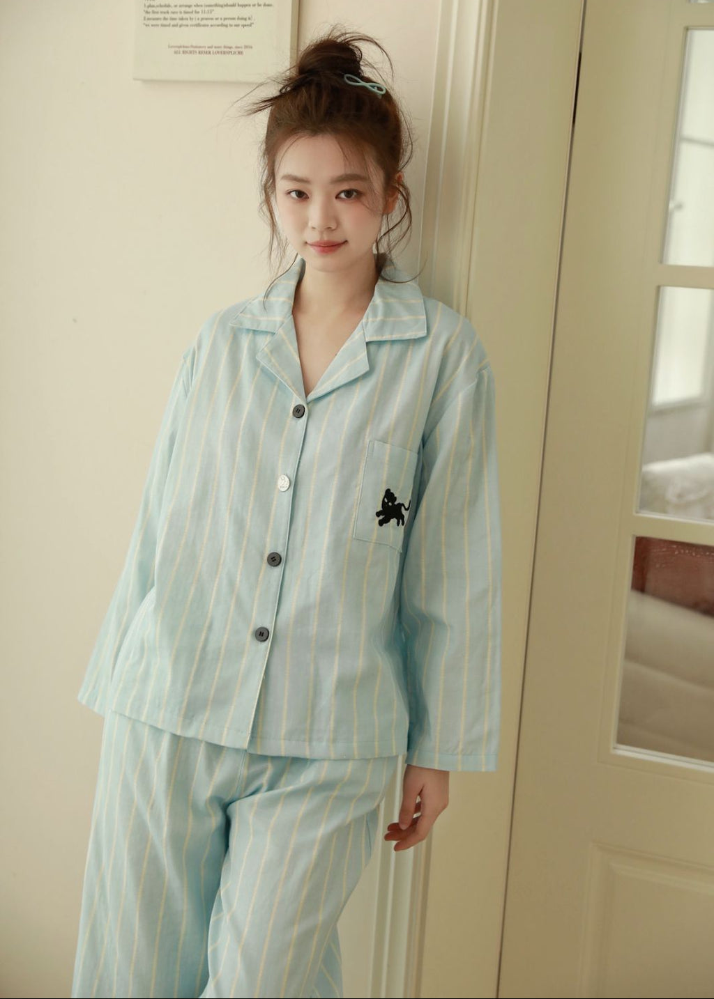 Bộ Pyjama Mặc Nhà Sunday Stripe
