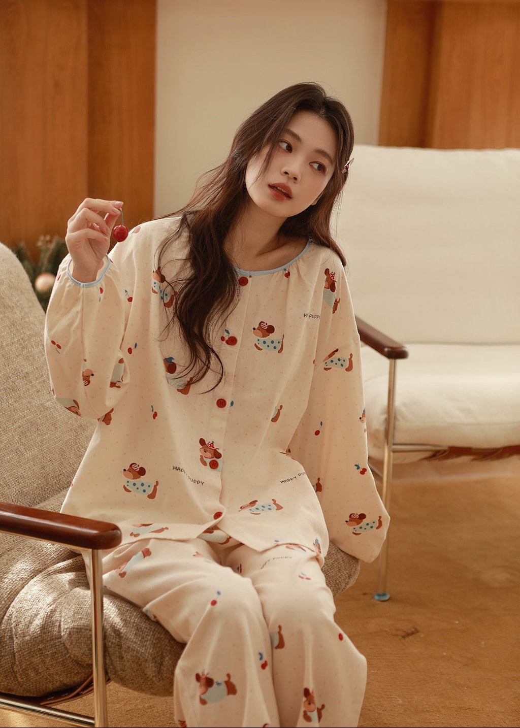 Bộ Mặc Nhà Thu Đông Noelle Jade
